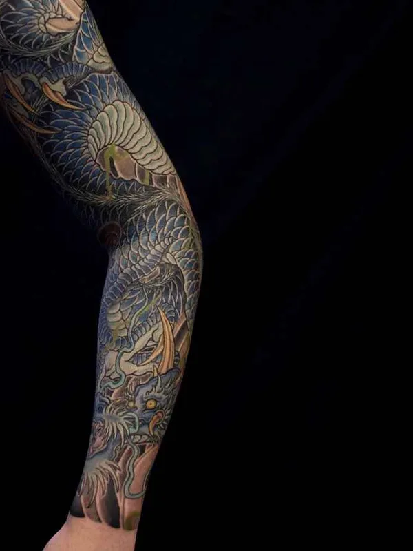 color japanese Tatuagem em full sleeve #14912 | Tatuador Shiryu