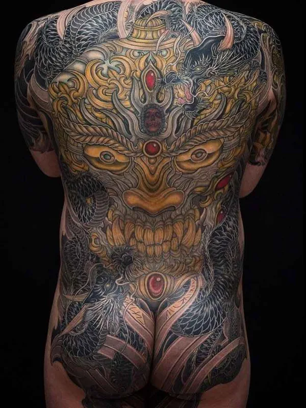 color japanese Tatuagem em full back #14916 | Tatuador Shiryu