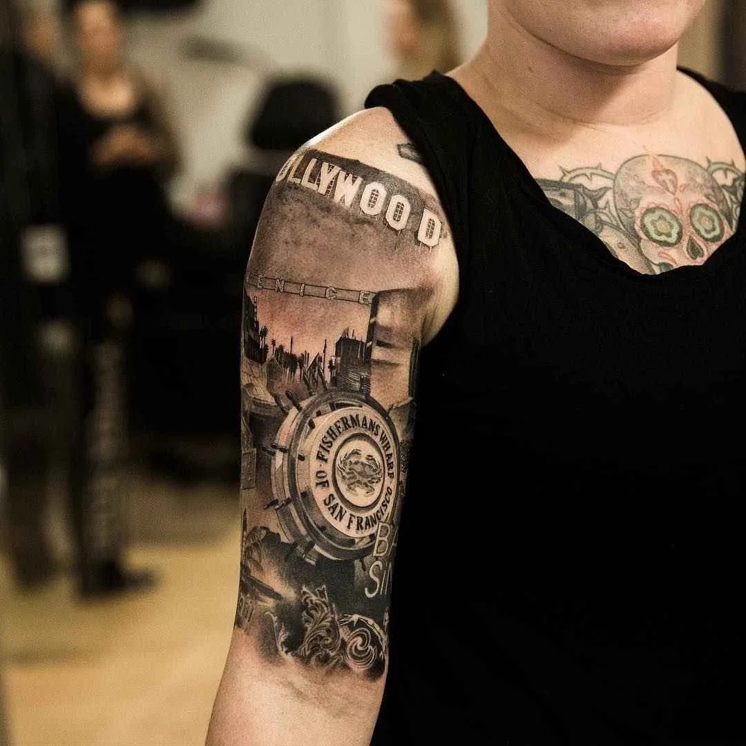 Artista di tatuaggi Nikki Norberg tatuaggio nero e grigio realistico | Göteborg, Svezia
