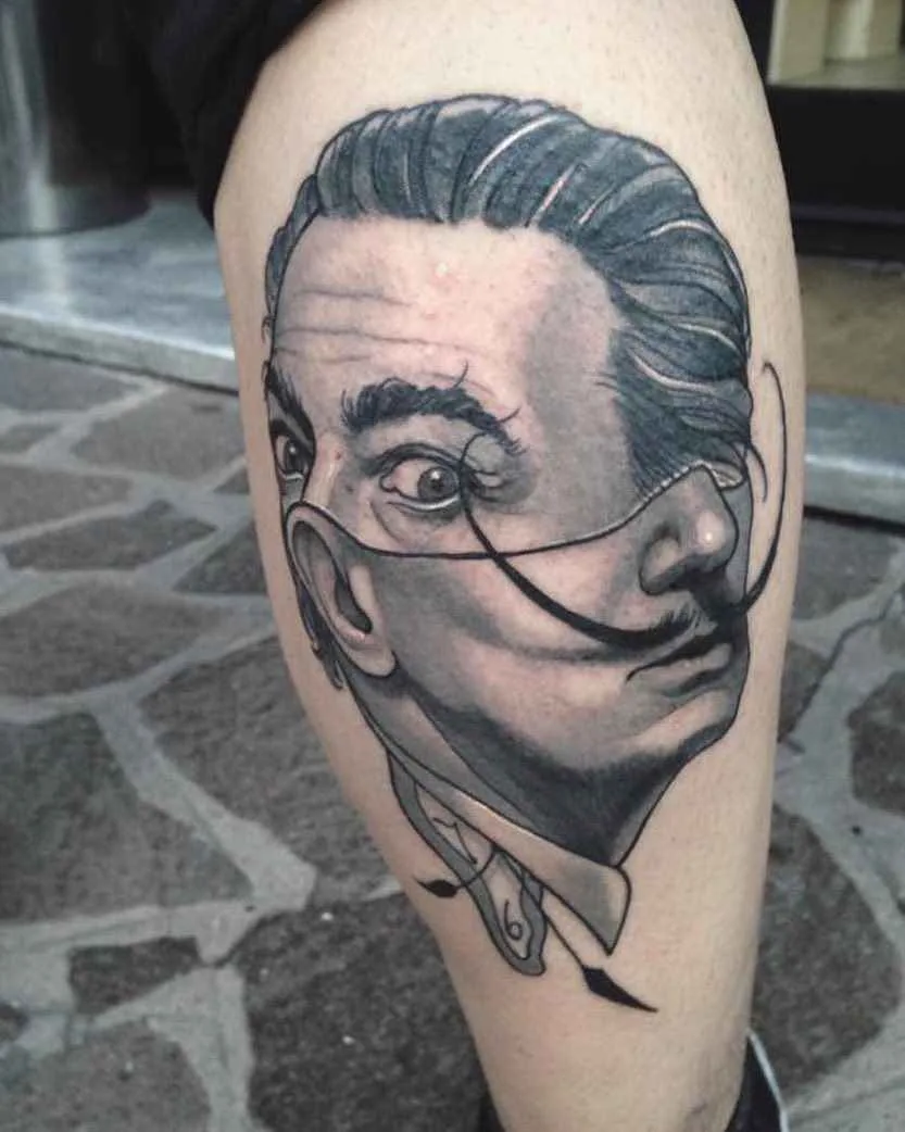Tattoo artist Gianpiero Cavaliere surrealistic neo traditional tattoo