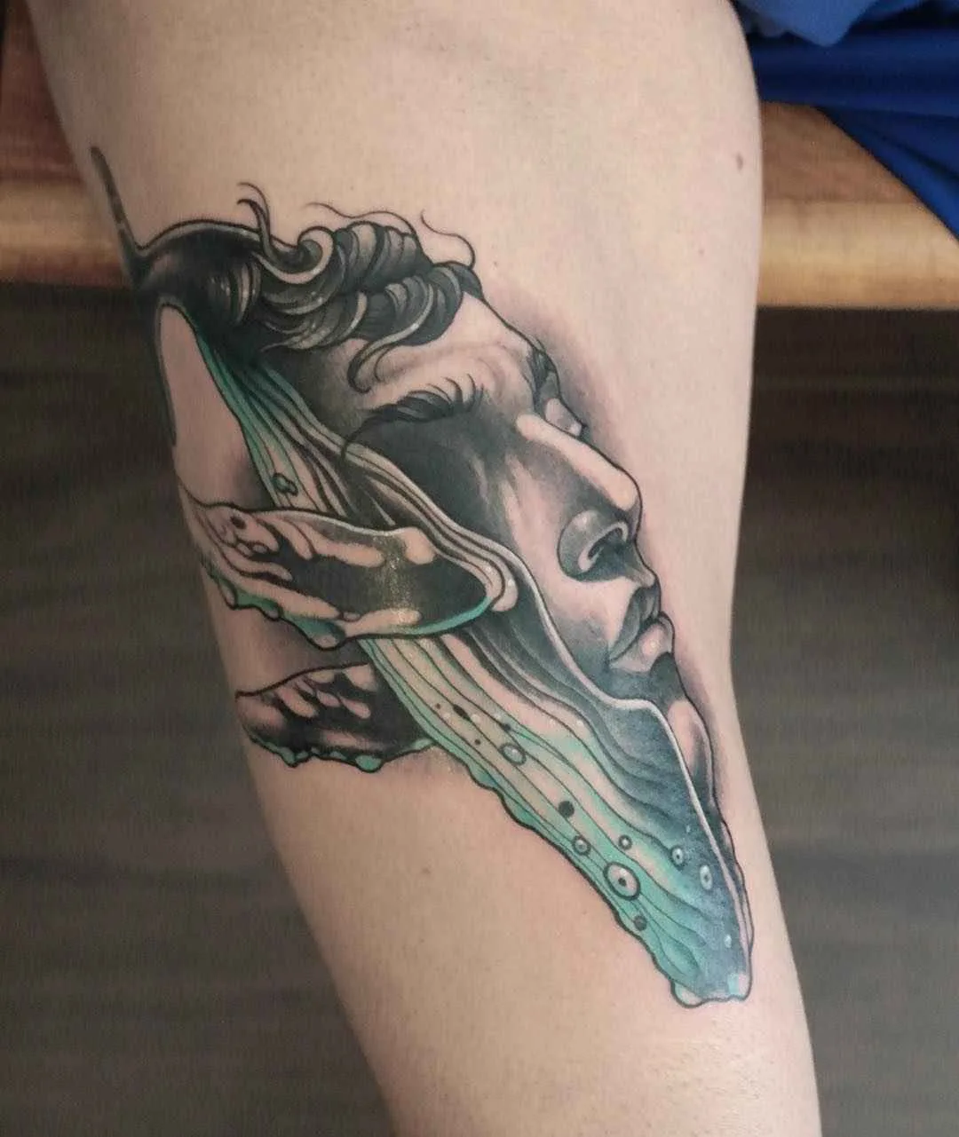Tattoo artist Gianpiero Cavaliere surrealistic neo traditional tattoo