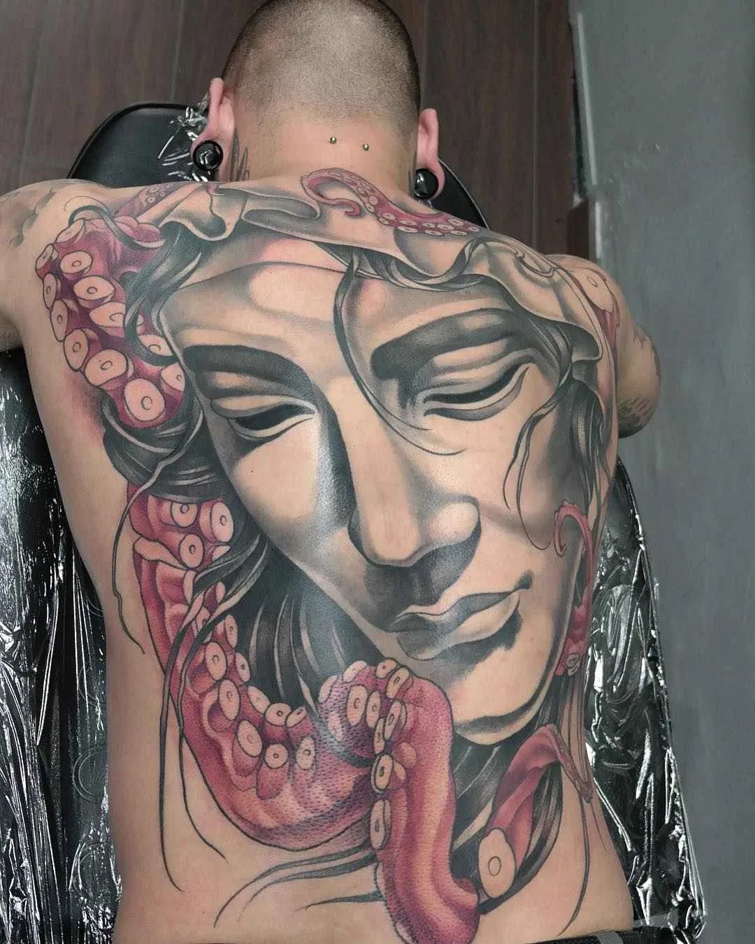 Tattoo artist Gianpiero Cavaliere surrealistic neo traditional tattoo
