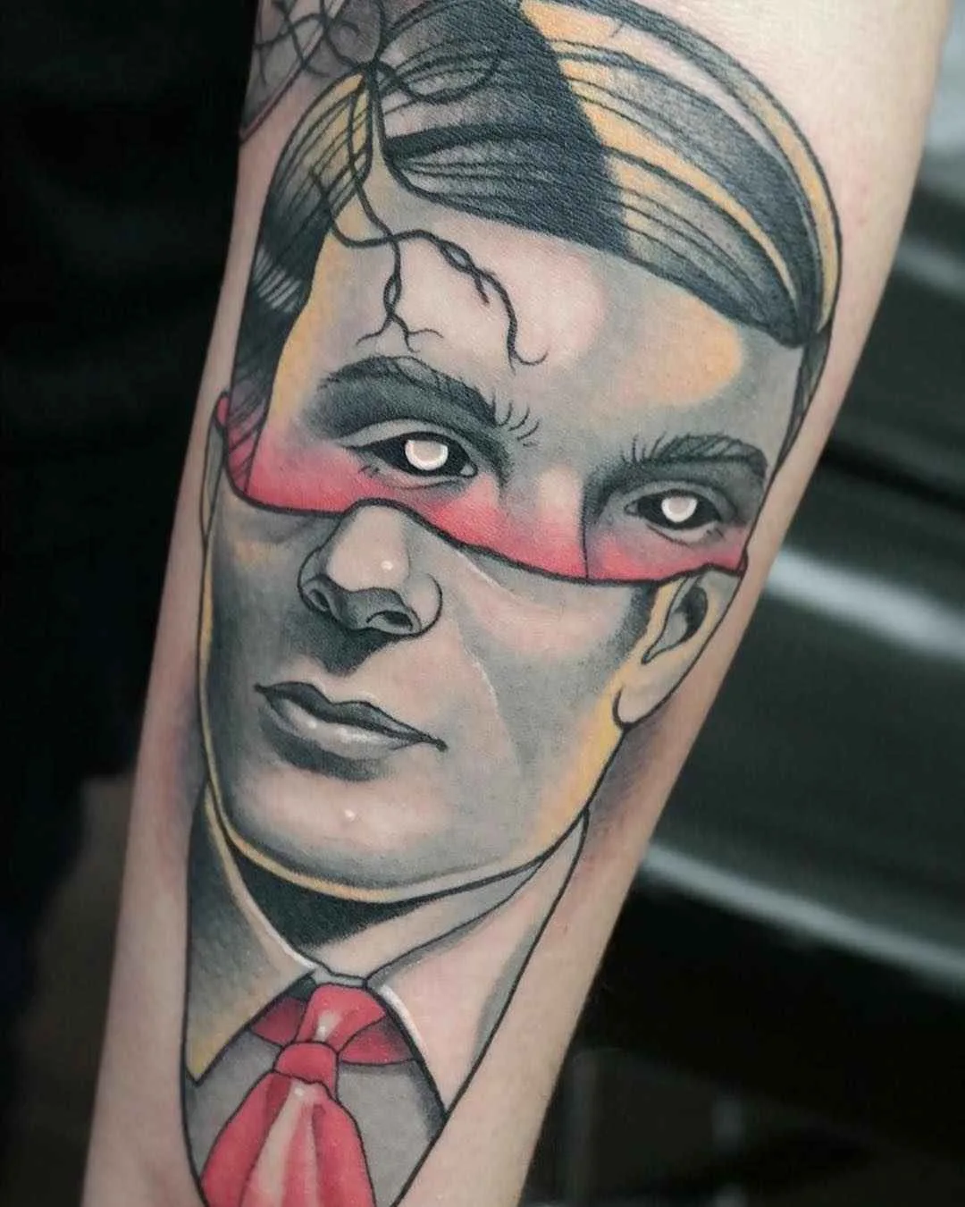 Tattoo artist Gianpiero Cavaliere surrealistic neo traditional tattoo