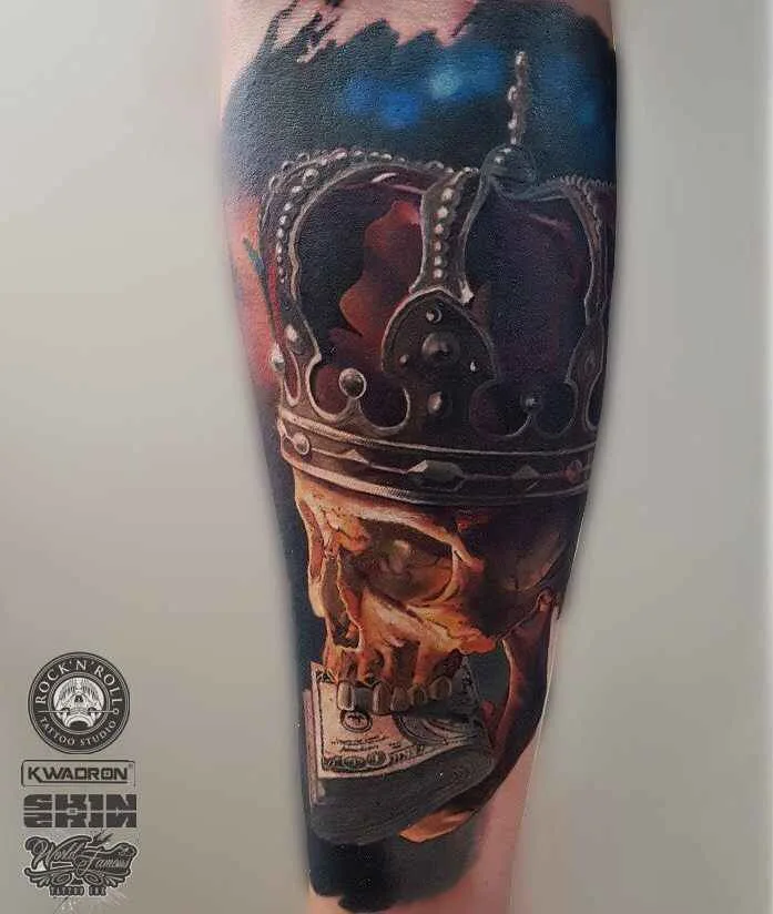 Artista di tatuaggi Dima Khominskiy, tatuaggi in colore e nero e grigio, realistici | Wroclaw, Polonia