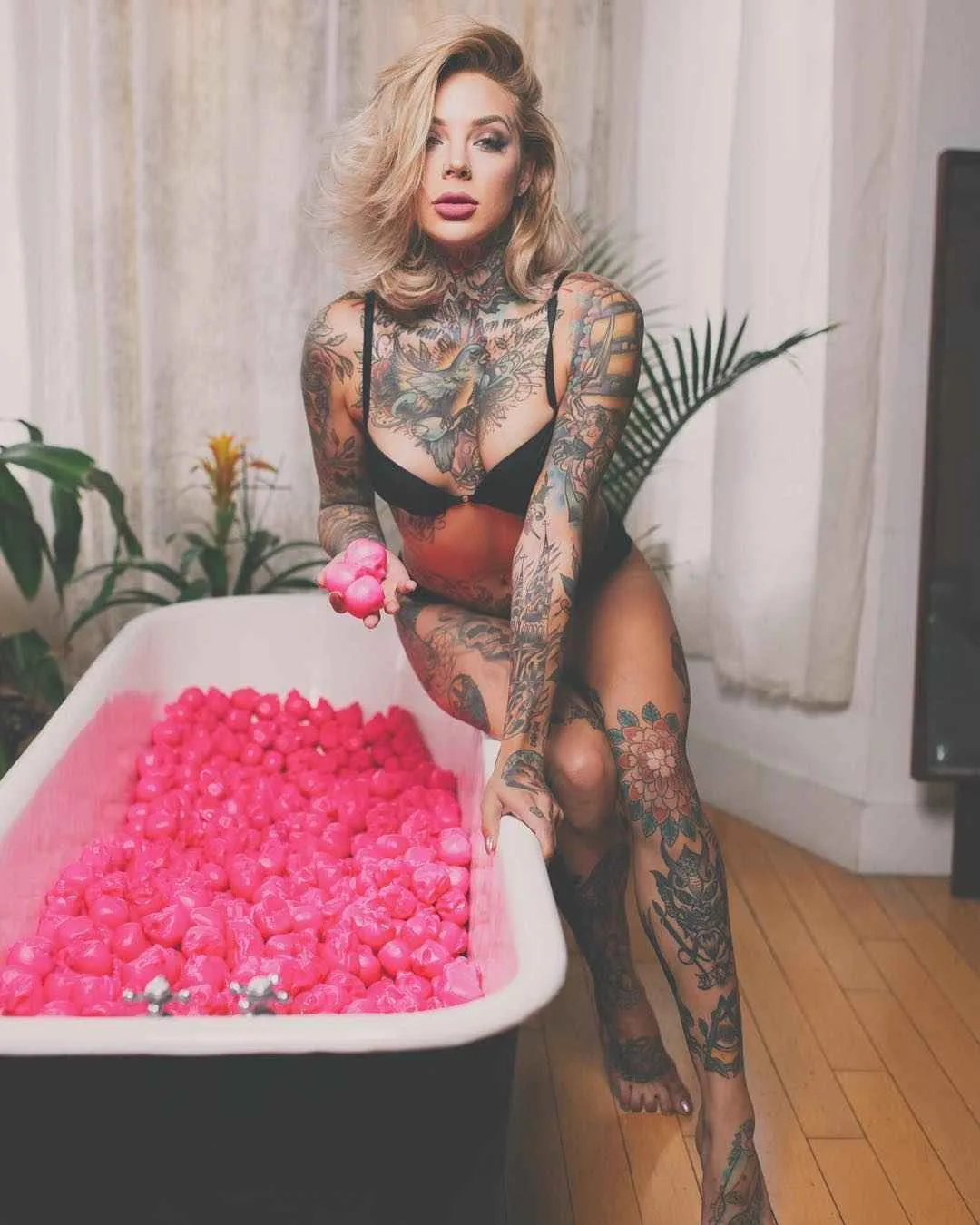 Female tattoo model Madison Skye | alternative model from Canada