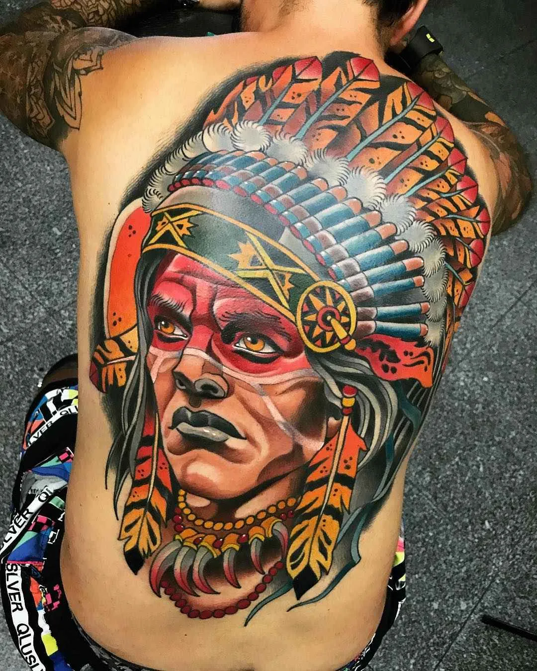 Tattoo artist Johnny Domus Mesquita colorfull neo traditional tattoo | Viseu, Portugal