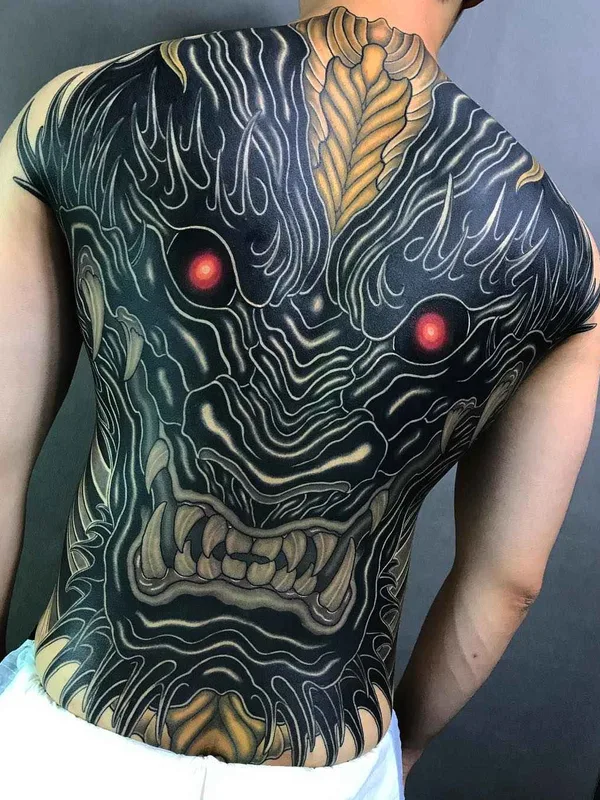 male color japanese Tatuagem em full back #14922 | Tatuador Shiryu