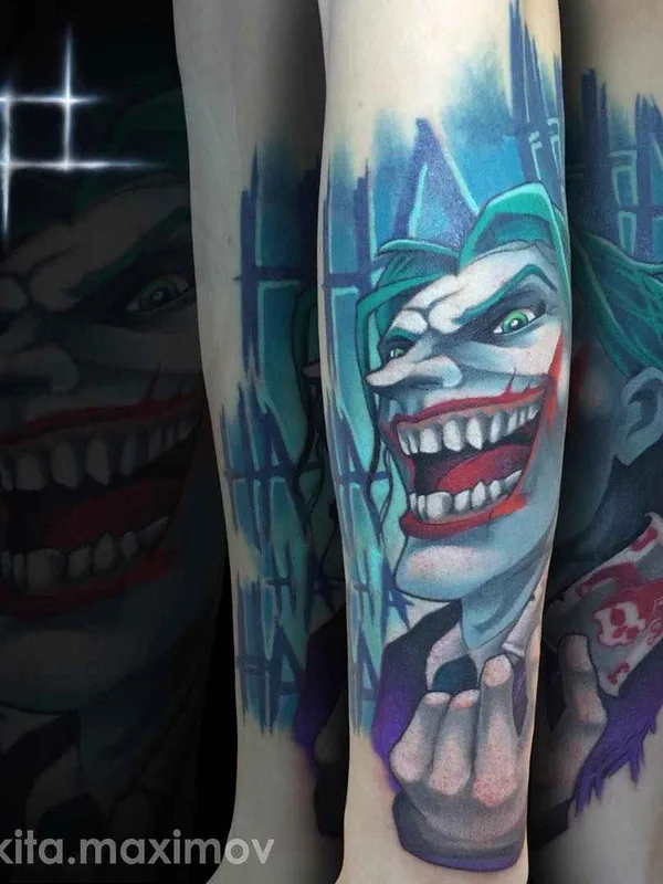 color illustrative Tatuaggio su forearm #14808 | Tatuatore Никита Максимов