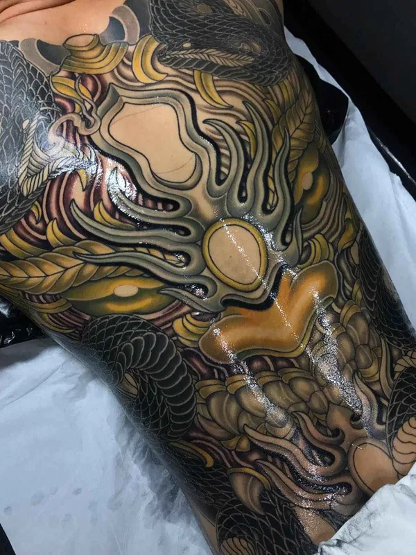 color japanese Tatuagem em full back #14918 | Tatuador Shiryu