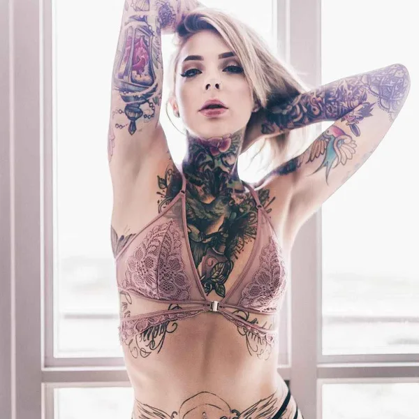 tattoo #14758 | Tattoo Model Madison Skye
