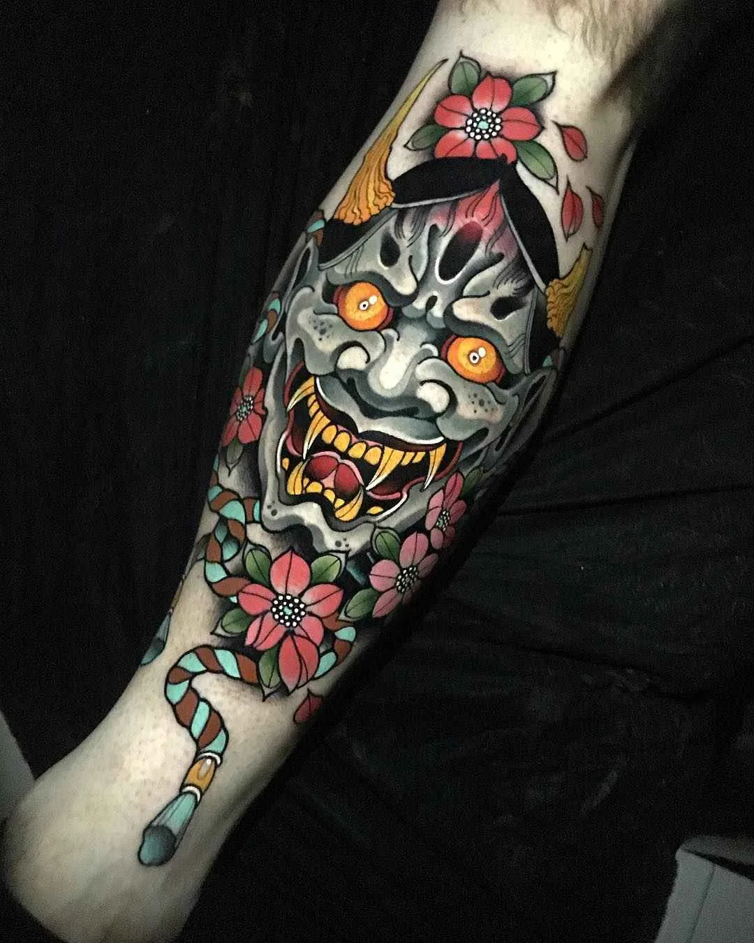 Tattoo artist Johnny Domus Mesquita colorfull neo traditional tattoo | Viseu, Portugal