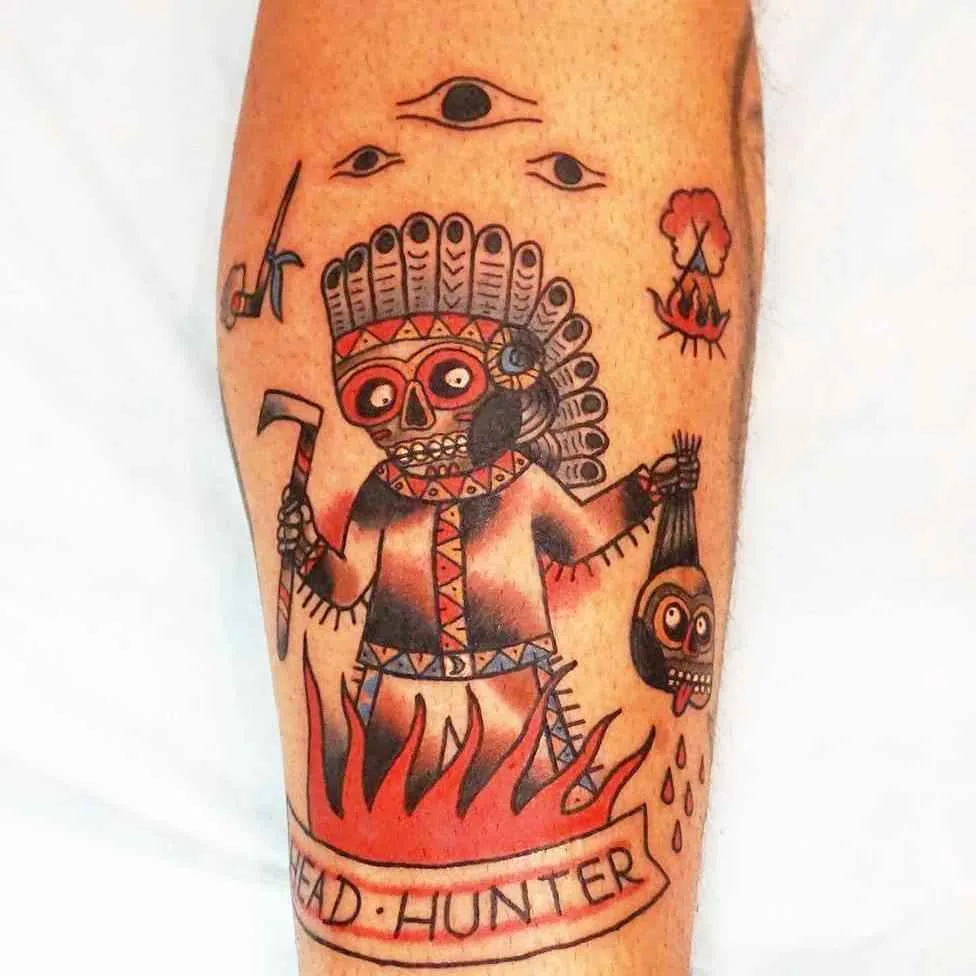 Tattoo artist Dmitry Bukhrov color traditional and old school tattoo | Moscow, Russia