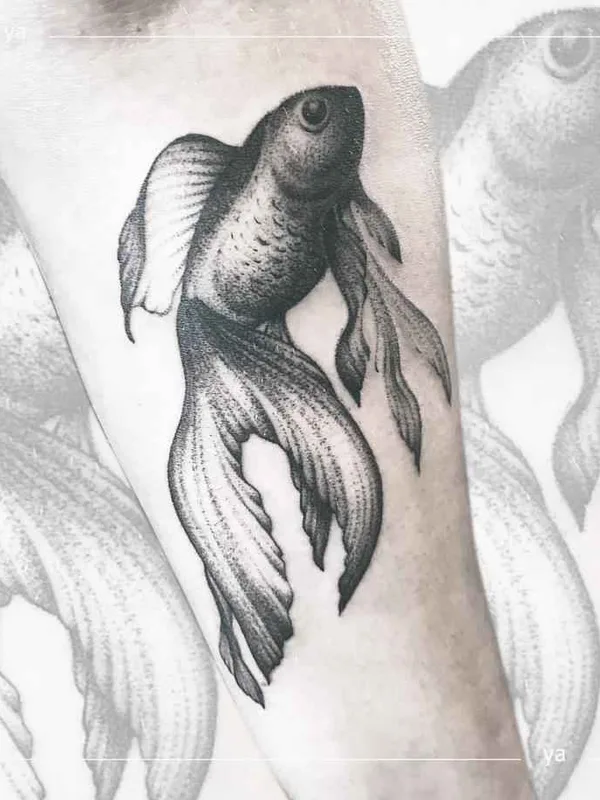 black and grey black and grey Tatuagem em forearm #14823 | Tatuador Анастасия Ятссон