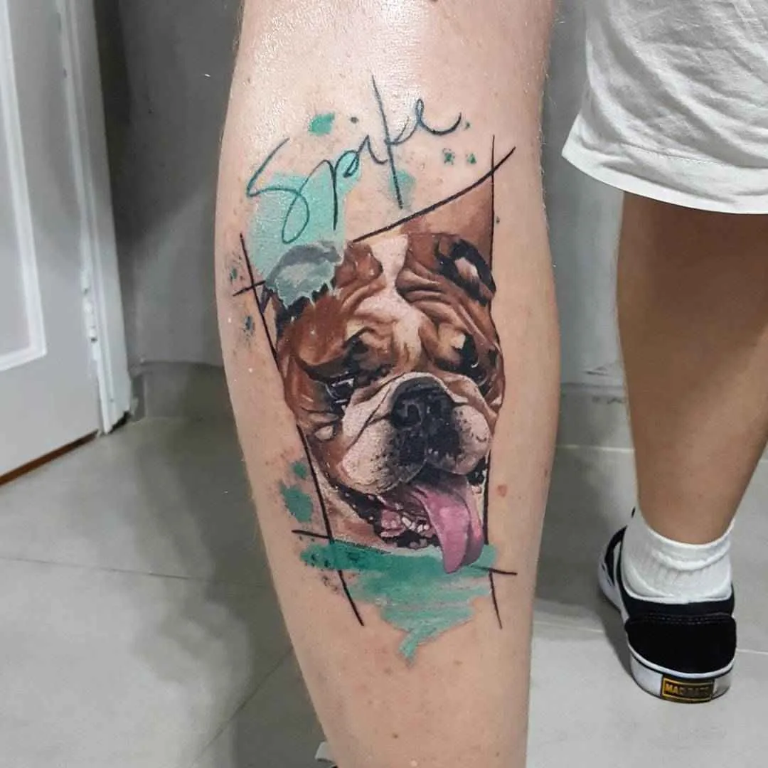 Artista del tatuaggio Renata Jardim bozzetto acquerello ritratto realismo tatuaggio | São Paulo, Brasile