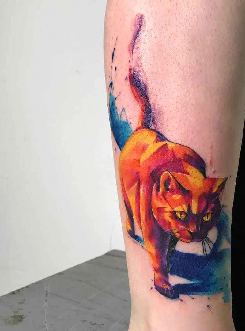 Tatuaggio a acquerello da Emrah De Lausbub
