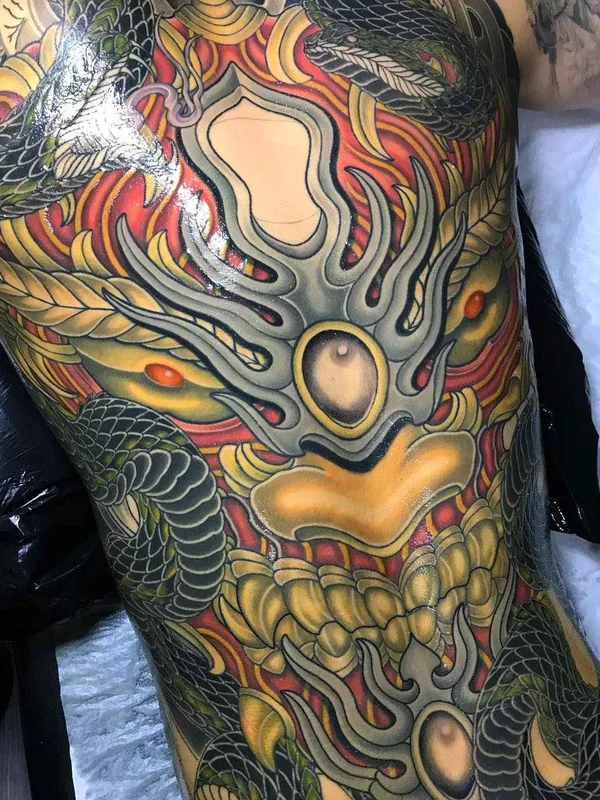 color japanese Tatuagem em full back #14920 | Tatuador Shiryu
