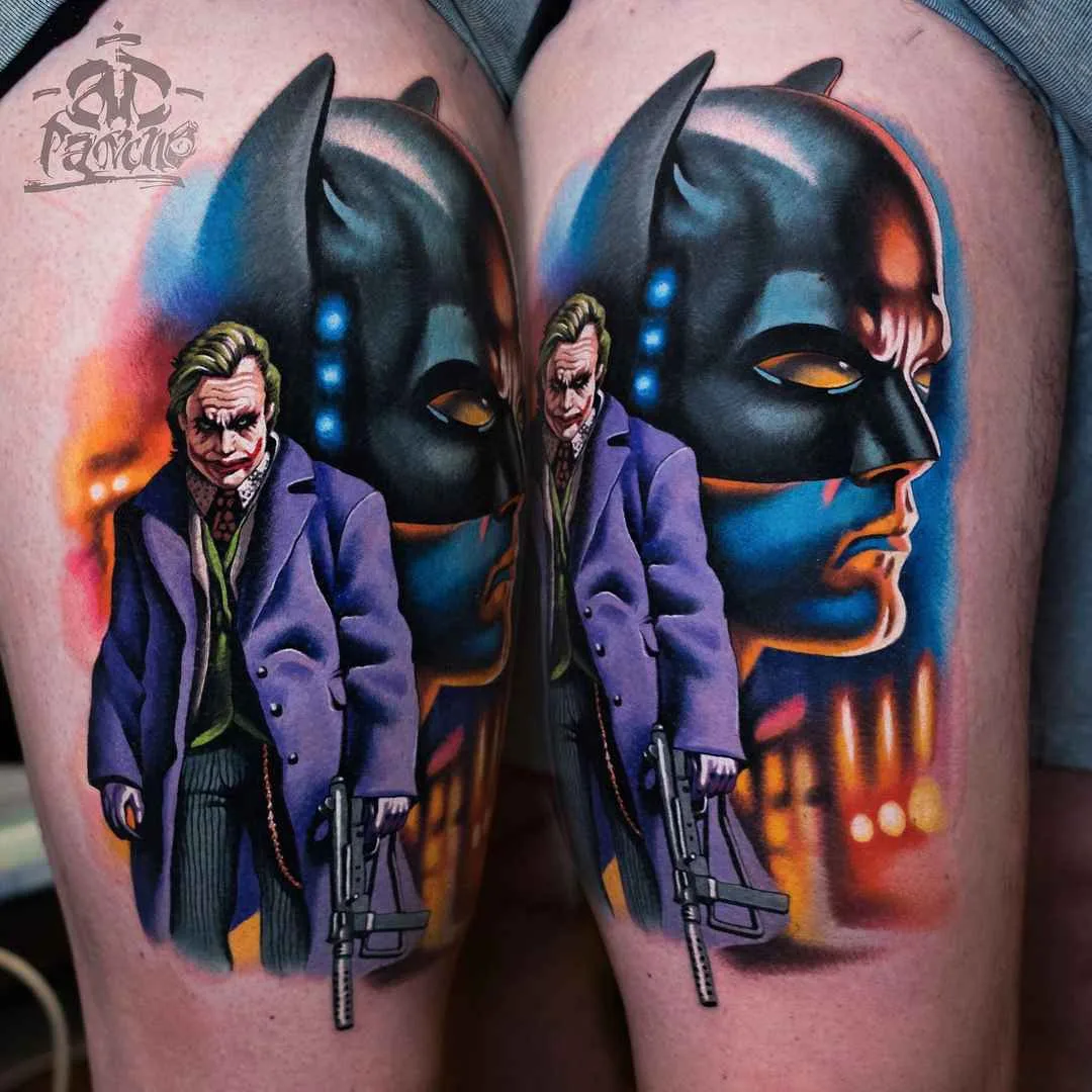 Tatuagem artista A.D. Pancho design realista color