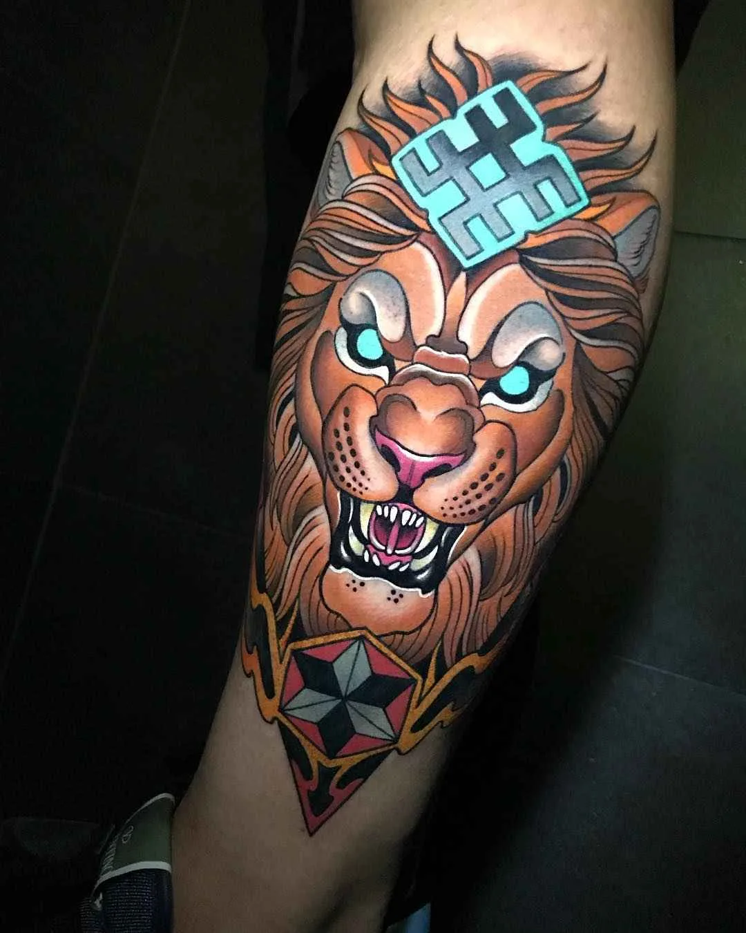 Tattoo artist Johnny Domus Mesquita colorfull neo traditional tattoo | Viseu, Portugal