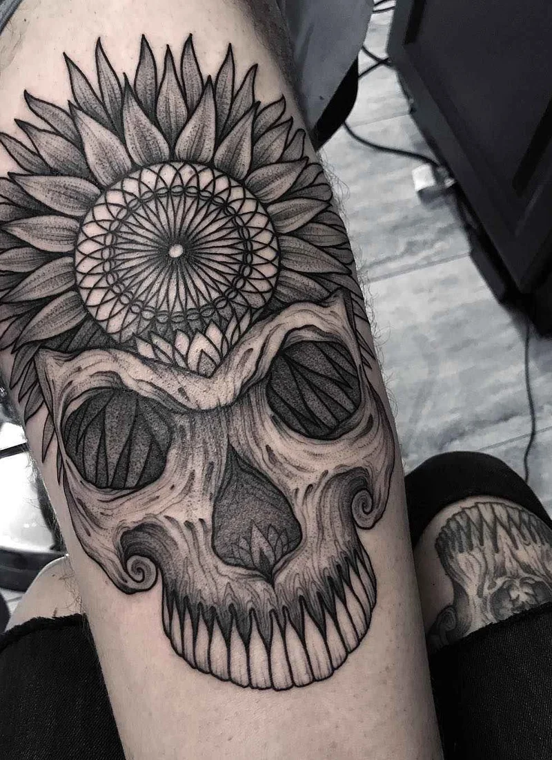 Tattoo artist Sasha Masiuk