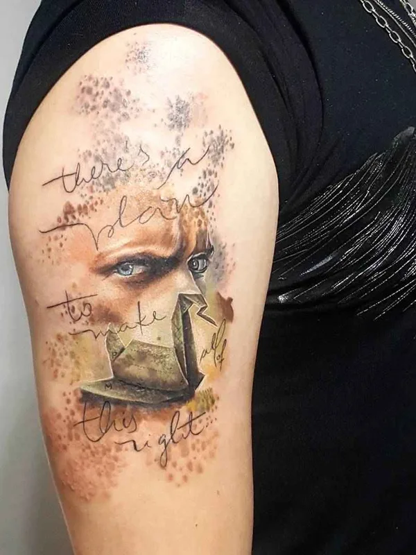 color realism tattoo on upper arm #14617 | Tattoo Artist Renata Jardim