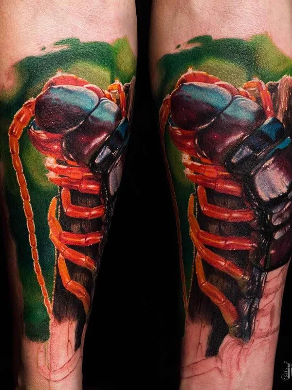 color realism tattoo on forearm #14666 | Tattoo Artist Илья Фоминых