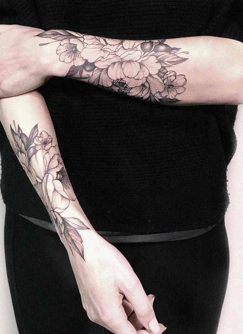 Tatuaggi luminosi da Yarina Tereshchenko