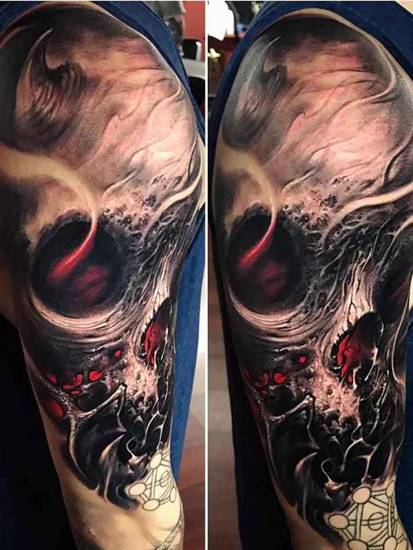 color realism Tatuagem em upper arm #14848 | Tatuador Brandon Herrera