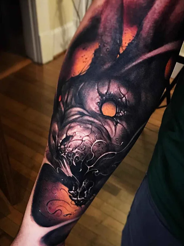 color dark Tatuagem em forearm #14847 | Tatuador Brandon Herrera
