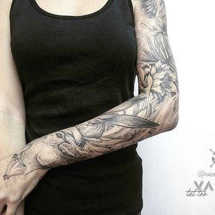 татуировка #15202 | Тату мастер Татьяна Vader