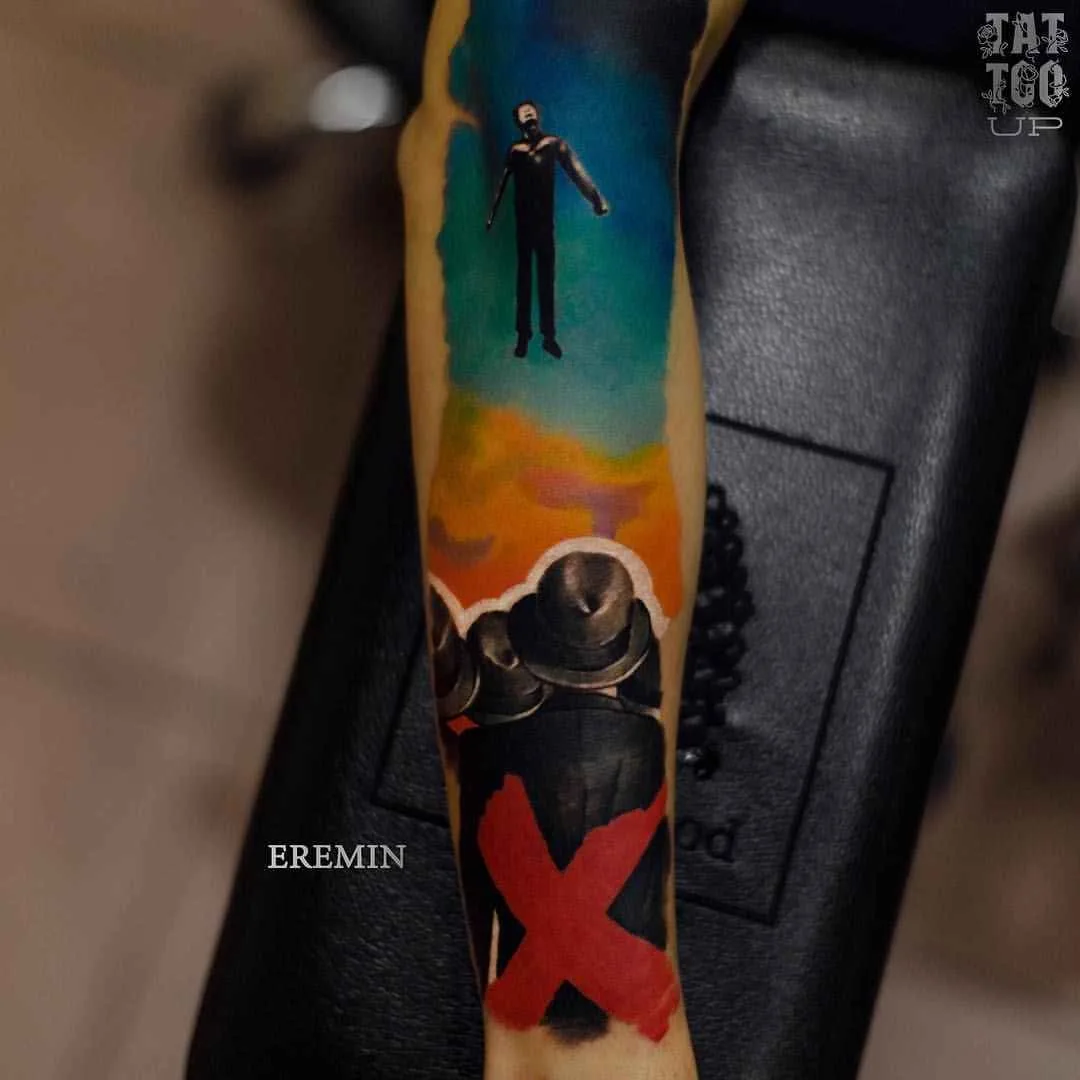 Tattoo artist Sergey Eremin color abstract realistic tattoo | Novorossiysk, Russia