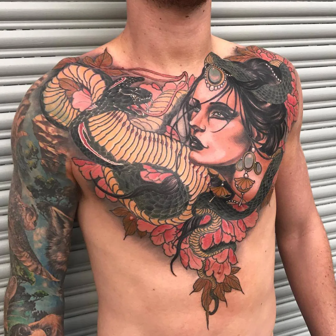 Tattoo artist Jake Danielson, estilo neo tradicional de tattoo de cores autorais | Melbourne, Australia