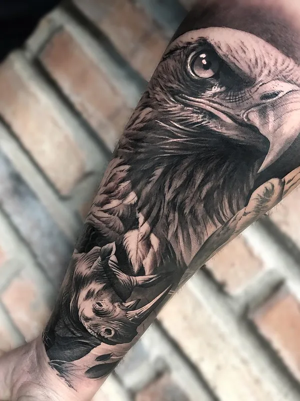 black and grey realism tattoo on forearm #26528 | Tattoo Artist Matias Noble