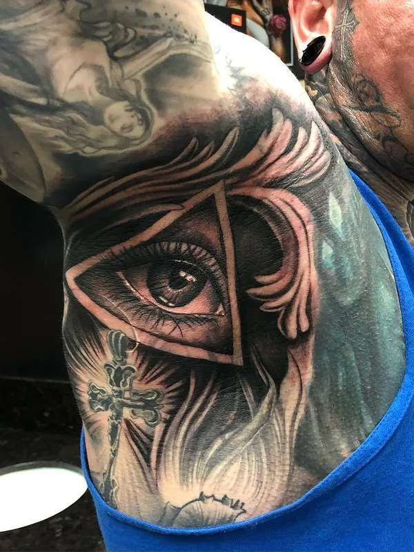 male black and grey black and grey Tatuaggio su inner arm #26889 | Tatuatore Brian Gonzales