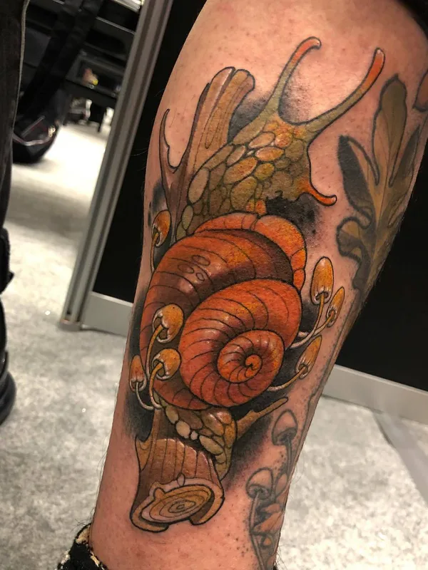 color illustrative Tatuagem em calf #26964 | Tatuador MOSH