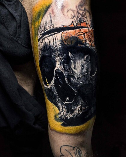 Тату эскиз # Тату мастер Sandry Riffard