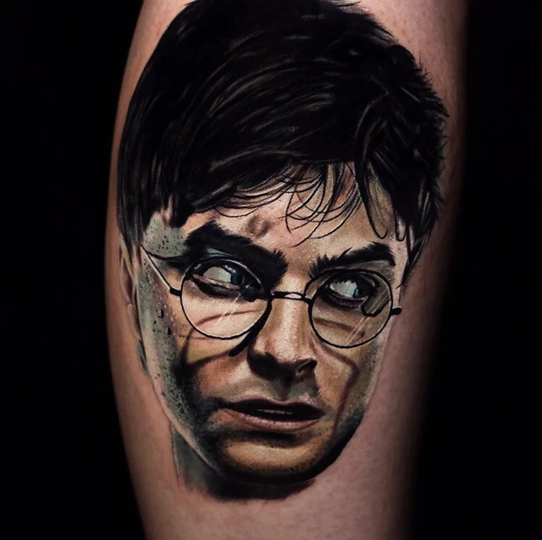 Реализм Portrait tattoo на Икра