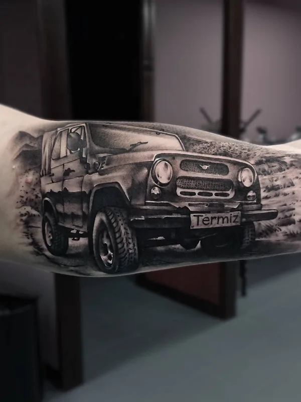 black and grey black and grey tattoo on forearm #33636 | Tattoo Artist Роман Трофимов