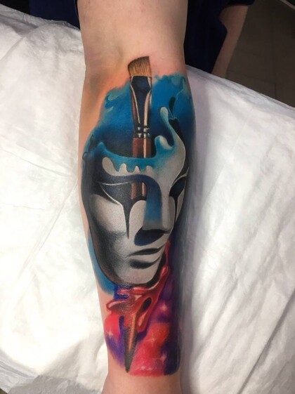 Тату эскиз #33945 Тату мастер Aleksey Mazunin