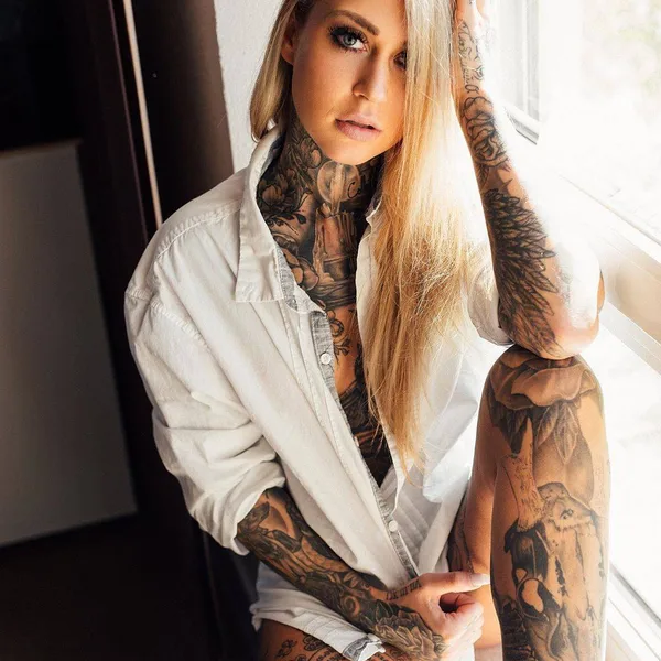 타투 #34090 | 타투 모델 Daniela Bittner