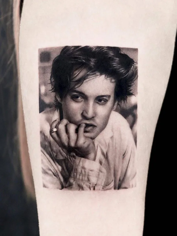 male black and grey realism татуировка на forearm #34101 | Тату мастер Yeono
