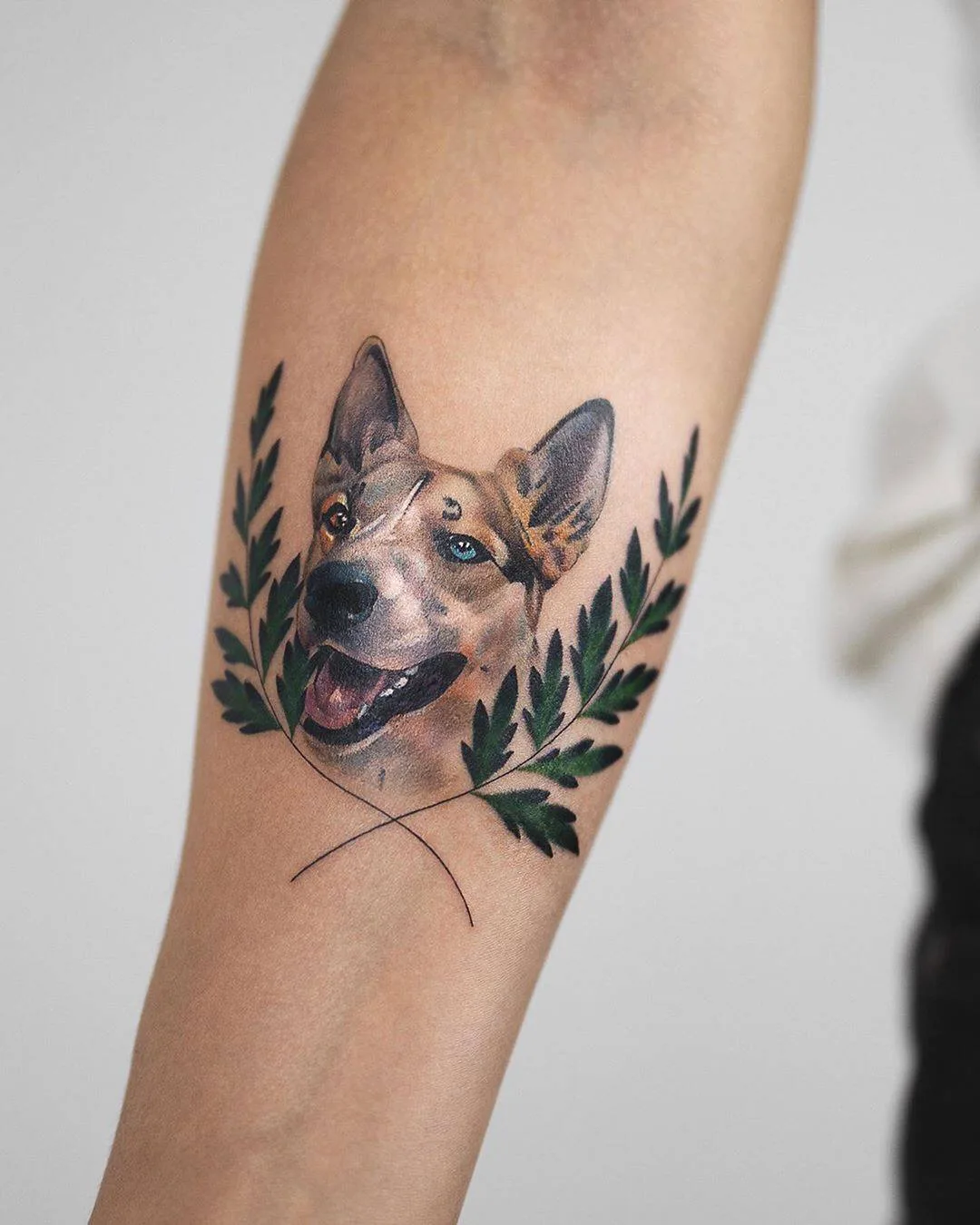 Tattoo artist Rey Jasper, authors color tattoo, watercolor, realism, minimalism, flowers | Auckland, New Zealand