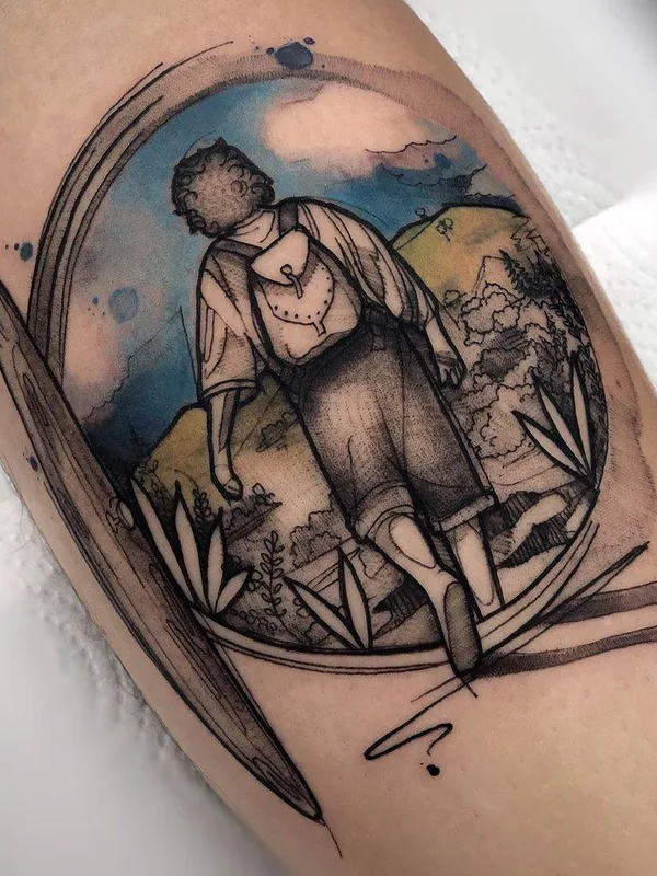 color illustrative татуировка на forearm #34172 | Тату мастер Renata Henriques