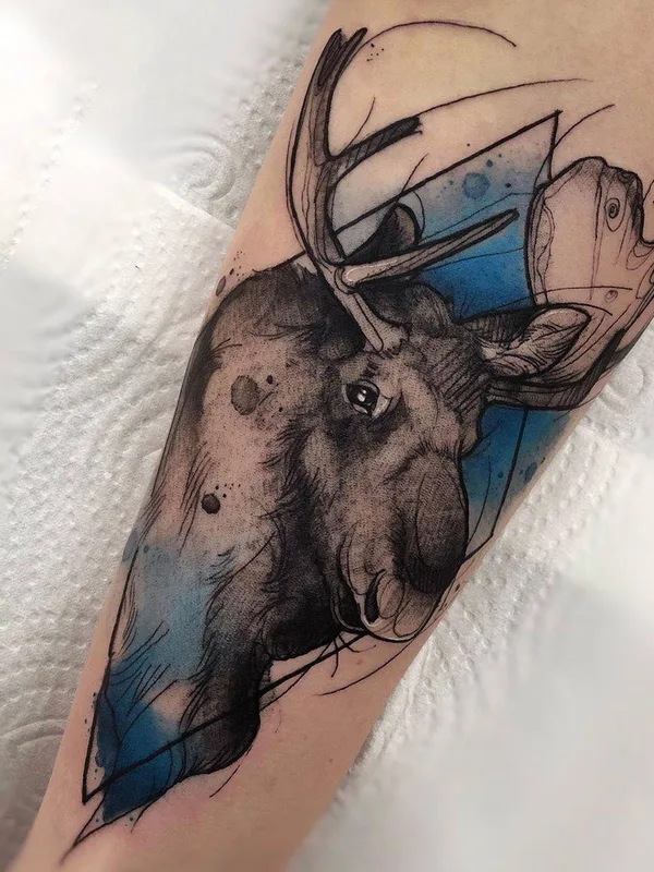 color sketch татуировка на forearm #34165 | Тату мастер Renata Henriques