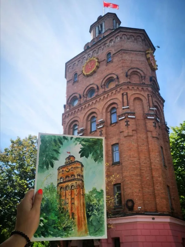 color watercolor tatouage sur hand #38083 | Artiste tatoueur Olga Kaminskaya