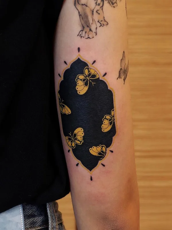 color blackwork Tatuagem em forearm #38131 | Tatuador Nyoung