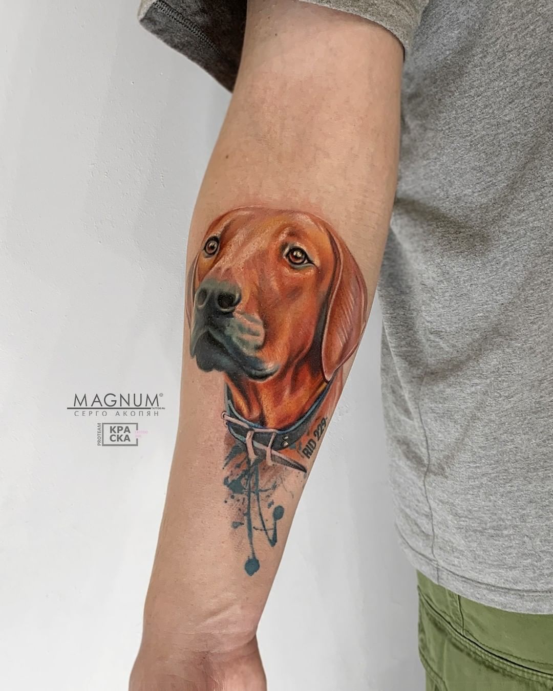 Rhodesian Ridgeback Tattoos Ideas  Geometric dog tattoo Geometric animal  tattoo Dog tattoos