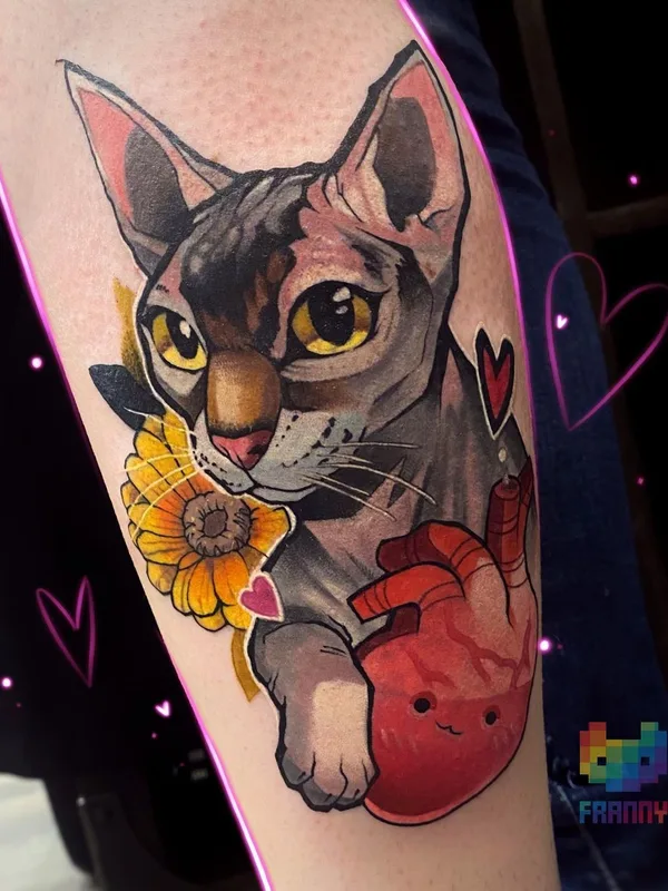 color illustrative 타투 부위 forearm #43617 | 타투이스트 Франни