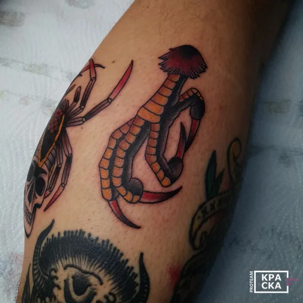 Neo Traditional tattoo by Tradislav in Moscow