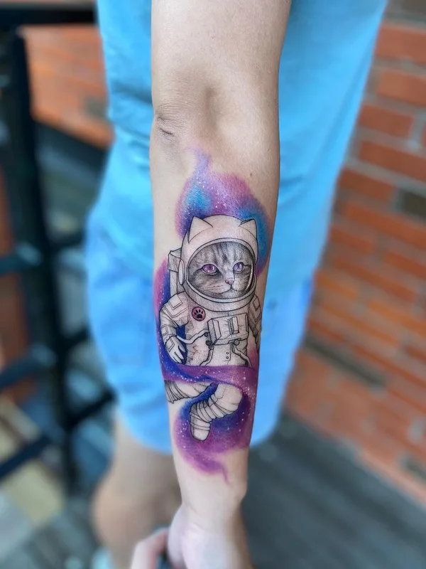color illustrative татуировка на forearm #43801 | Тату мастер Ольга Королёва
