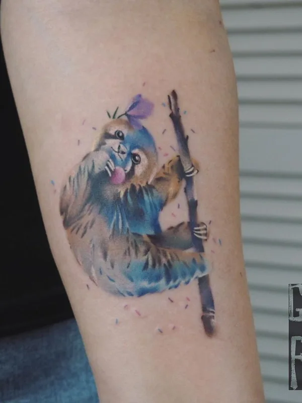 color illustrative 타투 부위 forearm #43831 | 타투이스트 Сельма Нагель